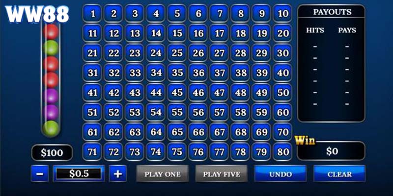 Luật chơi cơ bản trong Keno bạn cần nắm rõ